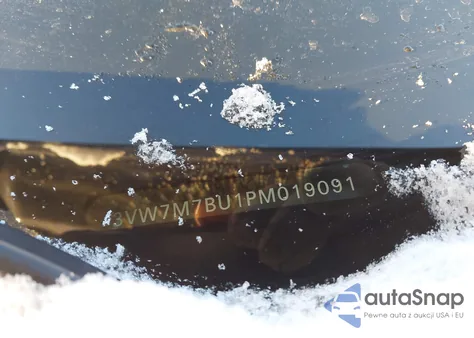 2023 Volkswagen Jetta 1.5T Se z USA, uszkodzony, nr VIN 3VW7M7BU1PM019091